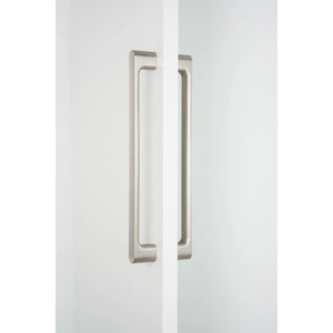 Set mânere spațiale duble Viefe Luv Big, nichel periat, 419 mm (interax 384 mm) - imagine 3