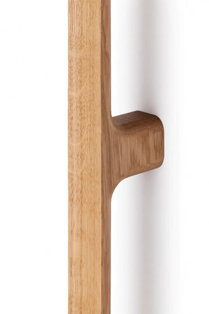 Set mânere spațiale duble Viefe Luv Wood, stejar, 1026,5 mm (interax 992 mm) - imagine 2