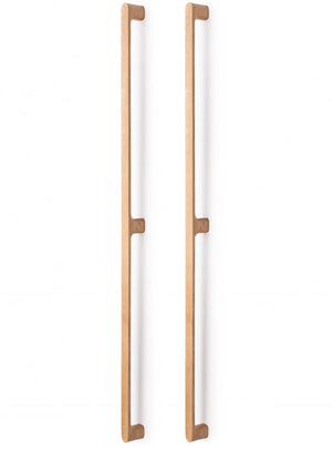 Set mânere spațiale duble Viefe Luv Wood, stejar, 1026,5 mm (interax 992 mm)