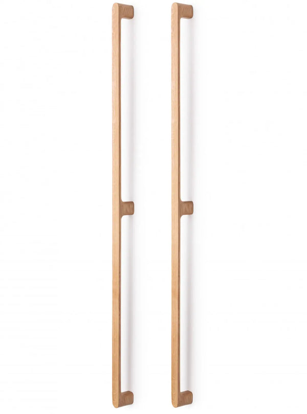 Set mânere spațiale duble Viefe Luv Wood, stejar, 1026,5 mm (interax 992 mm)