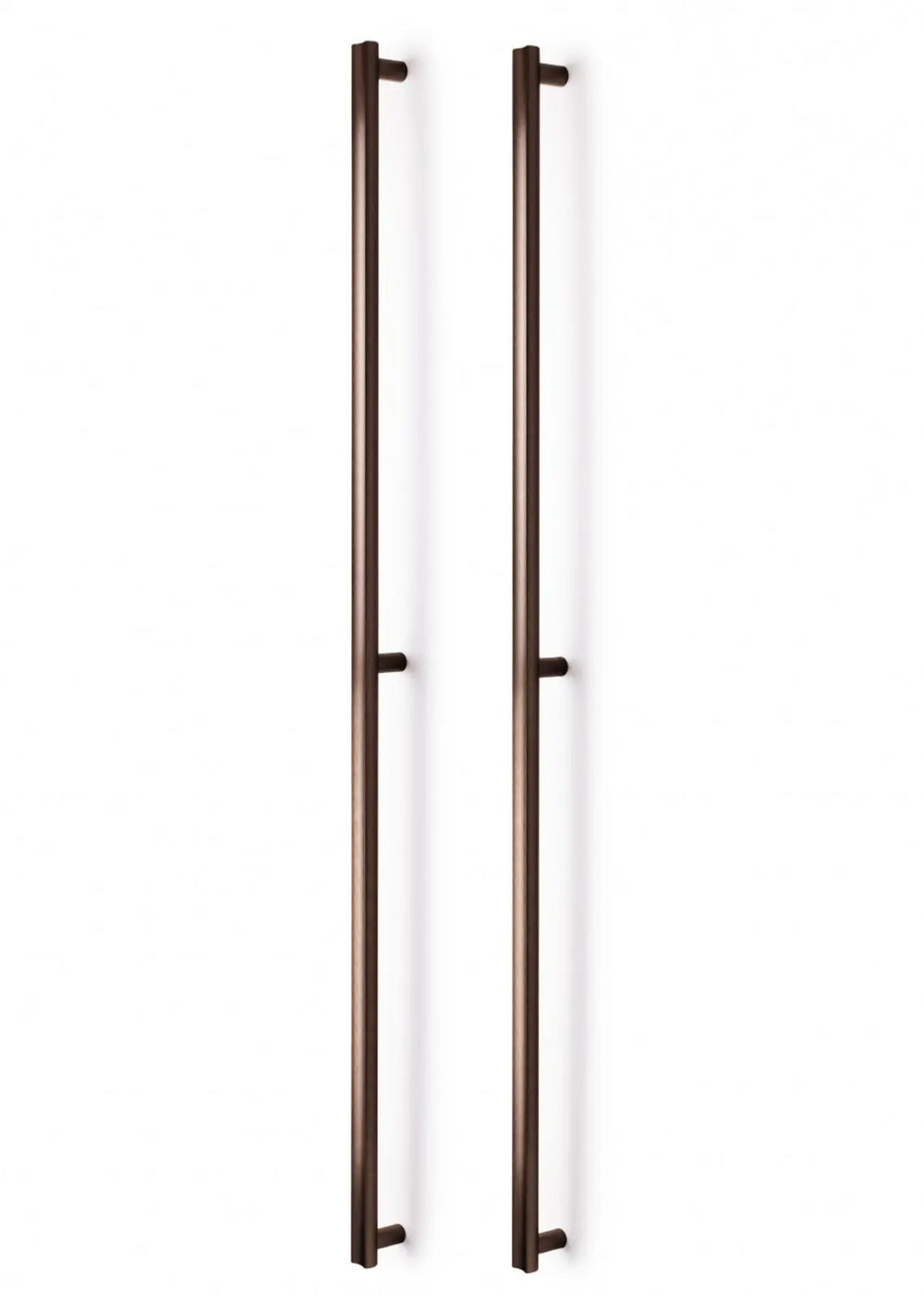 Set mânere spațiale duble Viefe Moon, bronz periat, 1096 mm (interax 1056 mm)