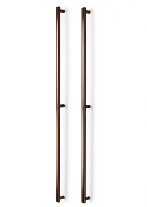 Set mânere spațiale duble Viefe Moon, bronz periat, 1096 mm (interax 1056 mm)