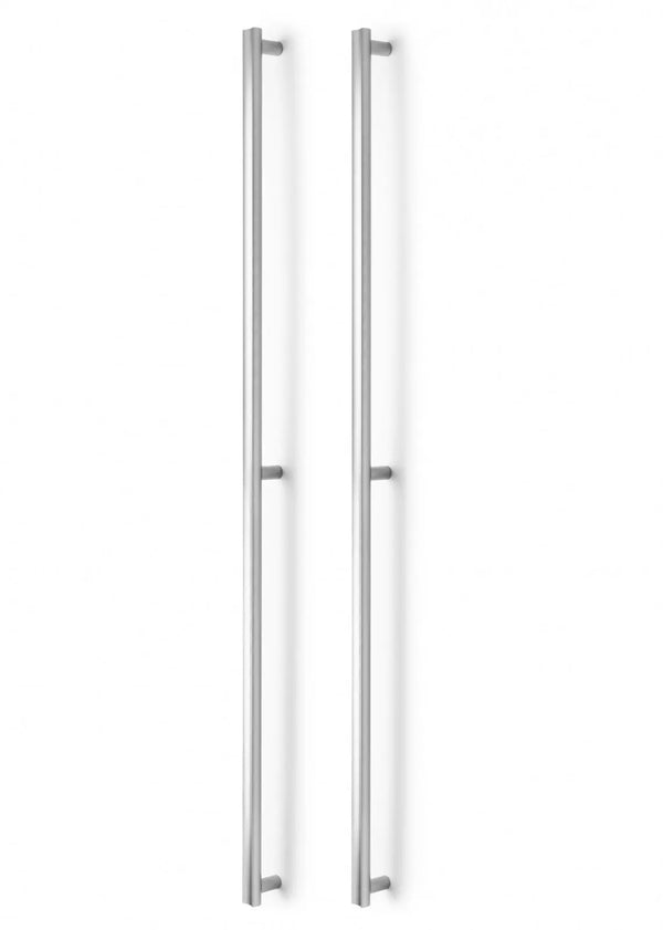 Set mânere spațiale duble Viefe Moon, oțel inoxidabil, 1096 mm (interax 1056 mm)