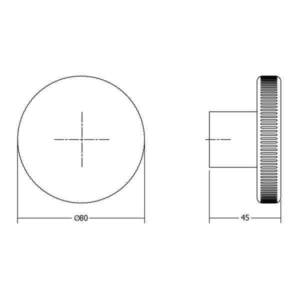 Agățătoare cuier Viefe Boto, alamă cava periată, 80 × 45 mm