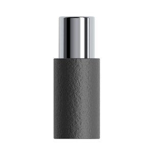 Agățătoare cuier Viefe Casey, negru lava texturat și negru titan lustruit, 23 × 61 mm