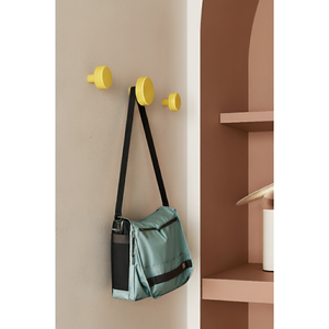 Agățătoare cuier Viefe Pulse Color, galben muștar, 92 × 62 mm - imagine 2