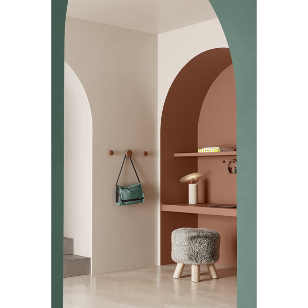 Agățătoare cuier Viefe Pulse Color, maro ceramic, 65 × 57 mm - imagine 5