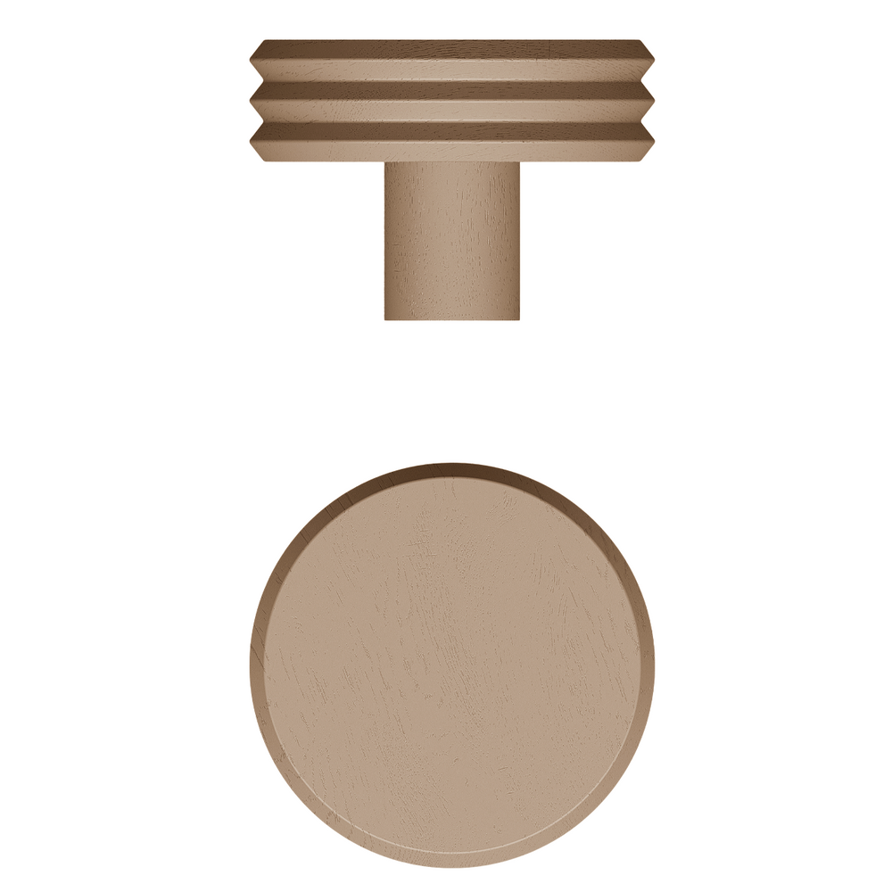 Agățătoare cuier Viefe Pulse Color, maro ceramic, 92 × 62 mm