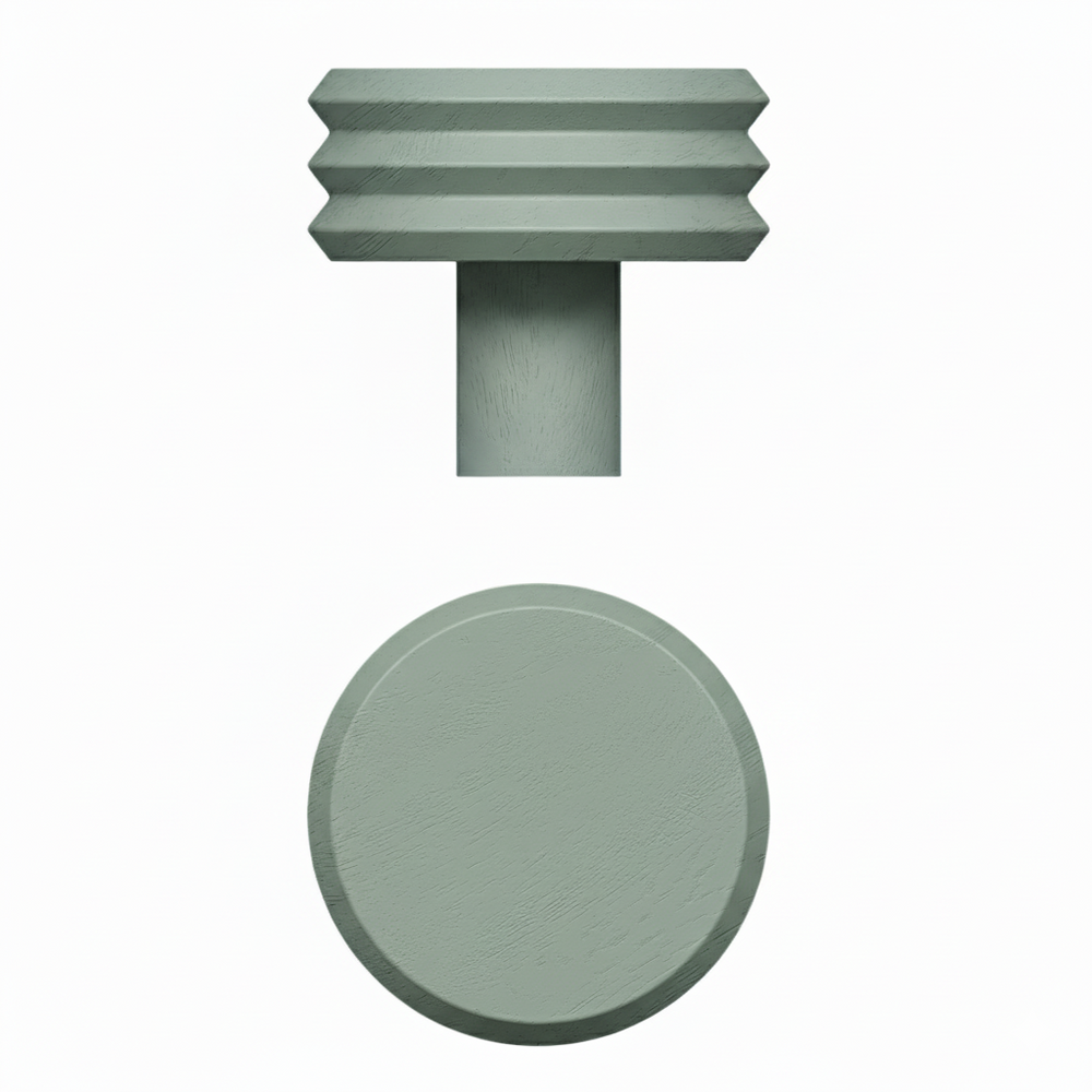 Agățătoare cuier Viefe Pulse Color, verde matcha, 65 × 57 mm