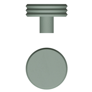 Agățătoare cuier Viefe Pulse Color, verde matcha, 92 × 62 mm