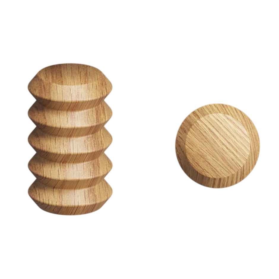 Agățătoare cuier Viefe Pulse, stejar, 28 × 45 mm