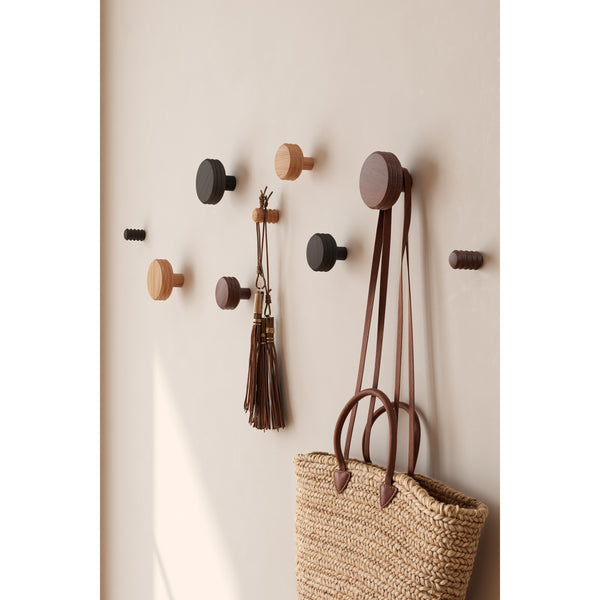 Agățătoare cuier Viefe Pulse, stejar, 28 × 45 mm - imagine 2
