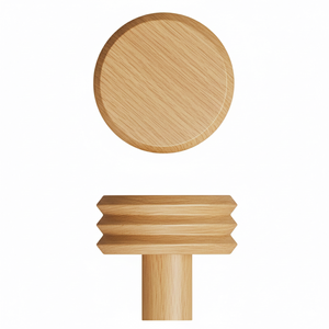 Agățătoare cuier Viefe Pulse, stejar, 65 × 57 mm