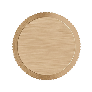 Buton mobilier Viefe Brooklyn Big, alamă cava periată, Ø 40 mm