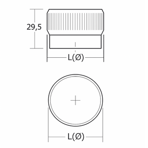 Buton mobilier Viefe Brooklyn Big, bronz periat, Ø 40 mm - imagine 8
