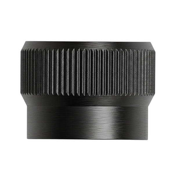 Buton mobilier Viefe Brooklyn Big, negru periat, Ø 40 mm - imagine 2