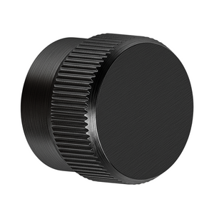 Buton mobilier Viefe Brooklyn Big, negru periat, Ø 40 mm - imagine 3