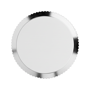 Buton mobilier Viefe Brooklyn Big, nichel lucios, Ø 40 mm