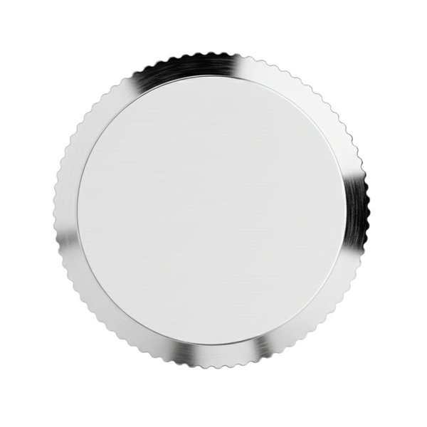 Buton mobilier Viefe Brooklyn Big, nichel lucios, Ø 40 mm