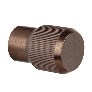 Buton mobilier Viefe Brooklyn, bronz periat, Ø 20 mm - imagine 3