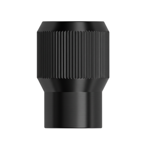Buton mobilier Viefe Brooklyn, negru periat, Ø 20 mm - imagine 2