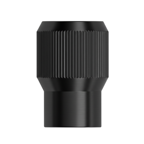 Buton mobilier Viefe Brooklyn, negru periat, Ø 20 mm - imagine 2