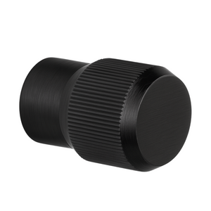 Buton mobilier Viefe Brooklyn, negru periat, Ø 20 mm - imagine 3
