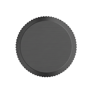 Buton mobilier Viefe Brooklyn, negru titan, Ø 20 mm