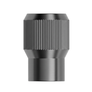 Buton mobilier Viefe Brooklyn, negru titan, Ø 20 mm - imagine 2