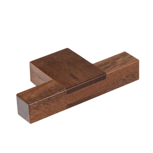 Buton mobilier Viefe Hako, nuc, 76 × 37 mm