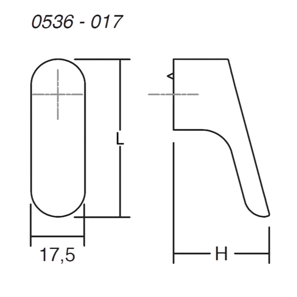 Buton mobilier Viefe Luv, bronz periat, 51,2 mm