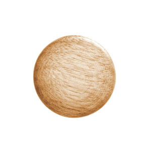Buton mobilier Viefe Piece, stejar, 25,4 × 35 mm - imagine 2
