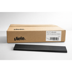 Cutie cu 25 de mânere mobilier Viefe, negru mat, 200 mm (interax 128 mm) - imagine 3