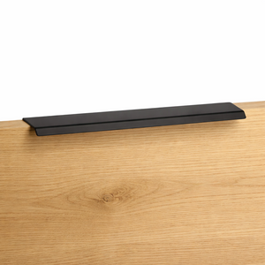 Cutie cu 25 de mânere mobilier Viefe, negru mat, 200 mm (interax 128 mm) - imagine 4