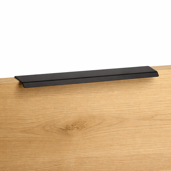 Cutie cu 25 de mânere mobilier Viefe, negru mat, 200 mm (interax 128 mm) - imagine 4