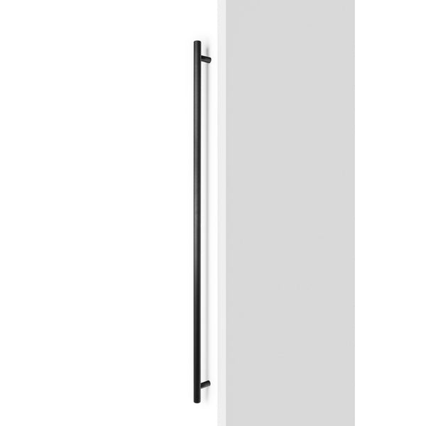 Mâner lung Viefe Boto Big, negru periat, 1122 mm (interax 1024 mm) - imagine 3