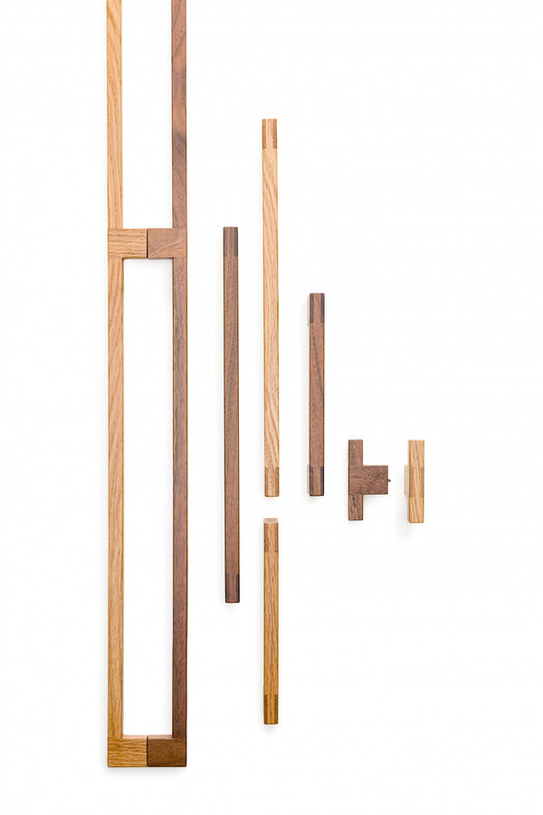 Mâner lung Viefe Hako, stejar, 988 mm (interax 960 mm) - imagine 5