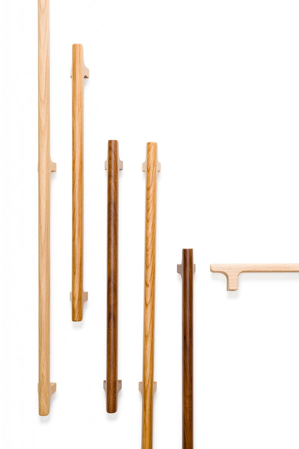 Mâner lung Viefe Hinoki Wood Big, natur, 915 mm (interax 832 mm) - imagine 5