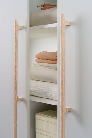 Mâner lung Viefe Hinoki Wood Big, natur, 915 mm (interax 832 mm) - imagine 2