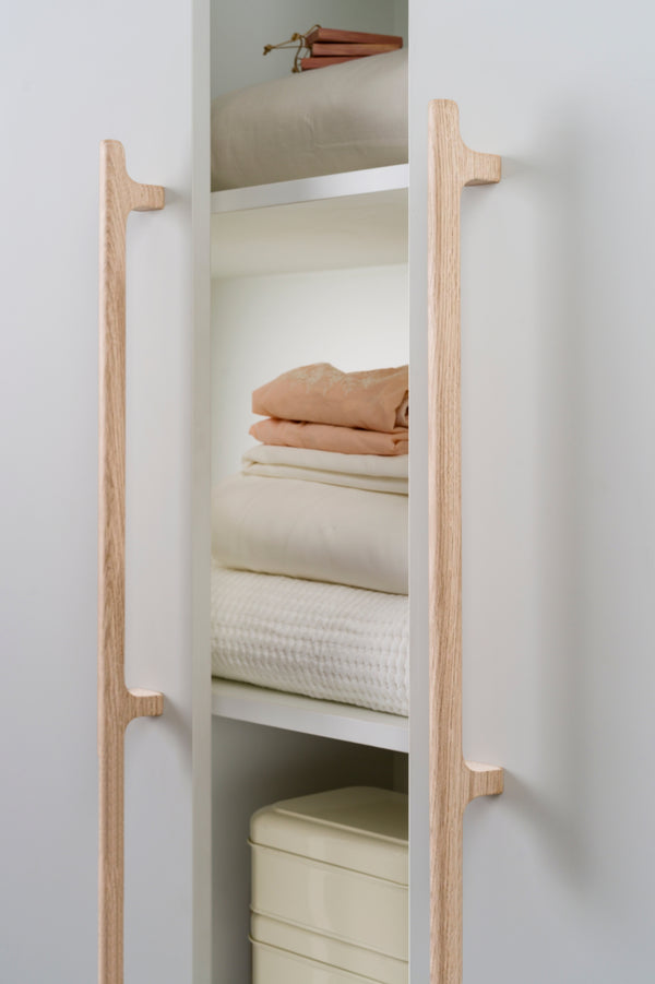 Mâner lung Viefe Hinoki Wood Big, natur, 915 mm (interax 832 mm) - imagine 2