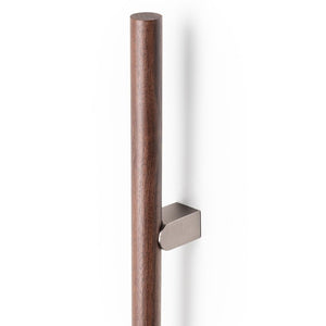 Mâner lung Viefe Kumo Wood Big One, nuc și oțel inoxidabil, 878 mm (interax 448 mm) - imagine 2