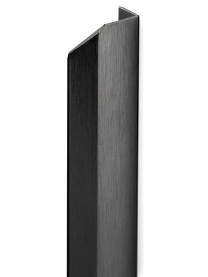 Mâner lung Viefe Vann, negru titan, 1200 mm - imagine 2