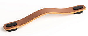Mâner mobilier Viefe Oblong, bej și negru, 197 mm (interax 160 mm)