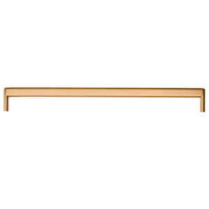 Mâner mobilier Viefe Beam, alamă cava periată, 328 mm (interax 320 mm)