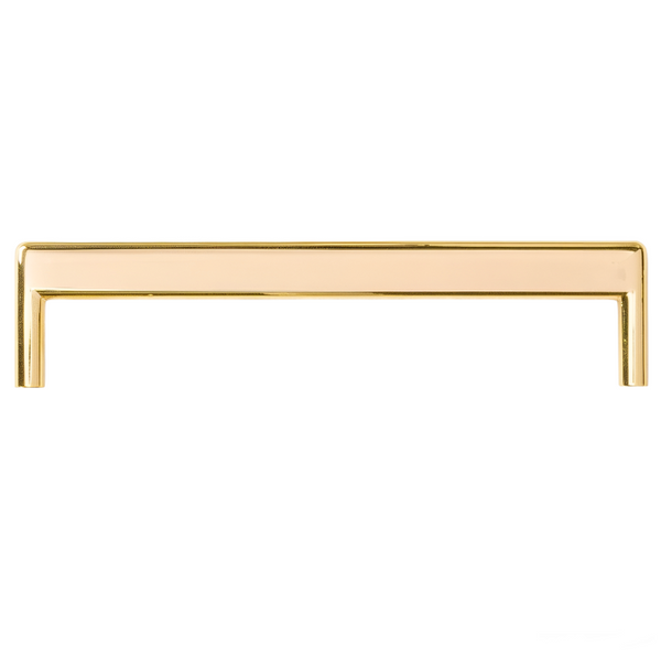 Mâner mobilier Viefe Beam, alamă lustruită, 168 mm (interax 160 mm)