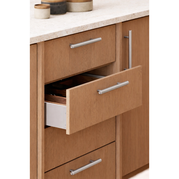 Mâner mobilier Viefe Boto, oțel inoxidabil, 226 mm (interax 160 mm) - imagine 4