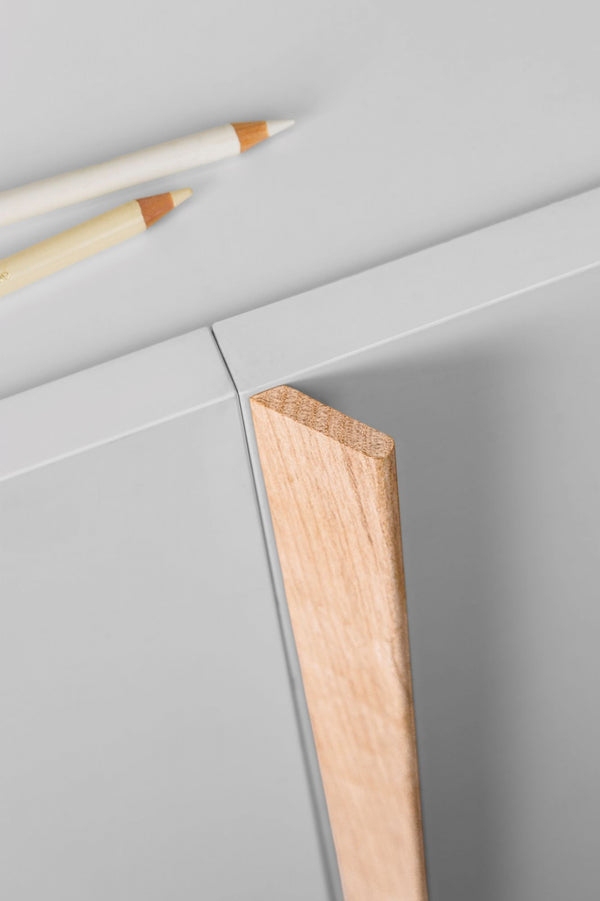 Mâner mobilier Viefe Cano, natur, 360 mm (interax 320 mm) - imagine 2