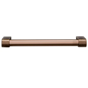 Mâner mobilier Viefe Casey, maro metalic texturat și bronz mat, 211 mm (interax 192 mm)