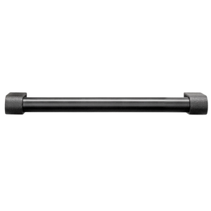 Mâner mobilier Viefe Casey, negru lava texturat și negru mat, 211 mm (interax 192 mm)