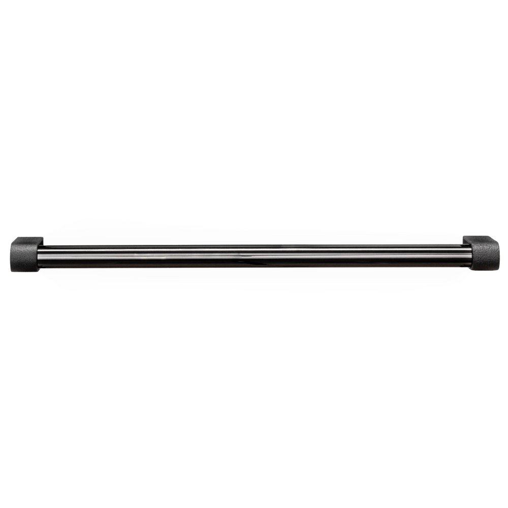 Mâner mobilier Viefe Casey, negru lava texturat și negru titan lustruit, 339 mm (interax 320 mm)
